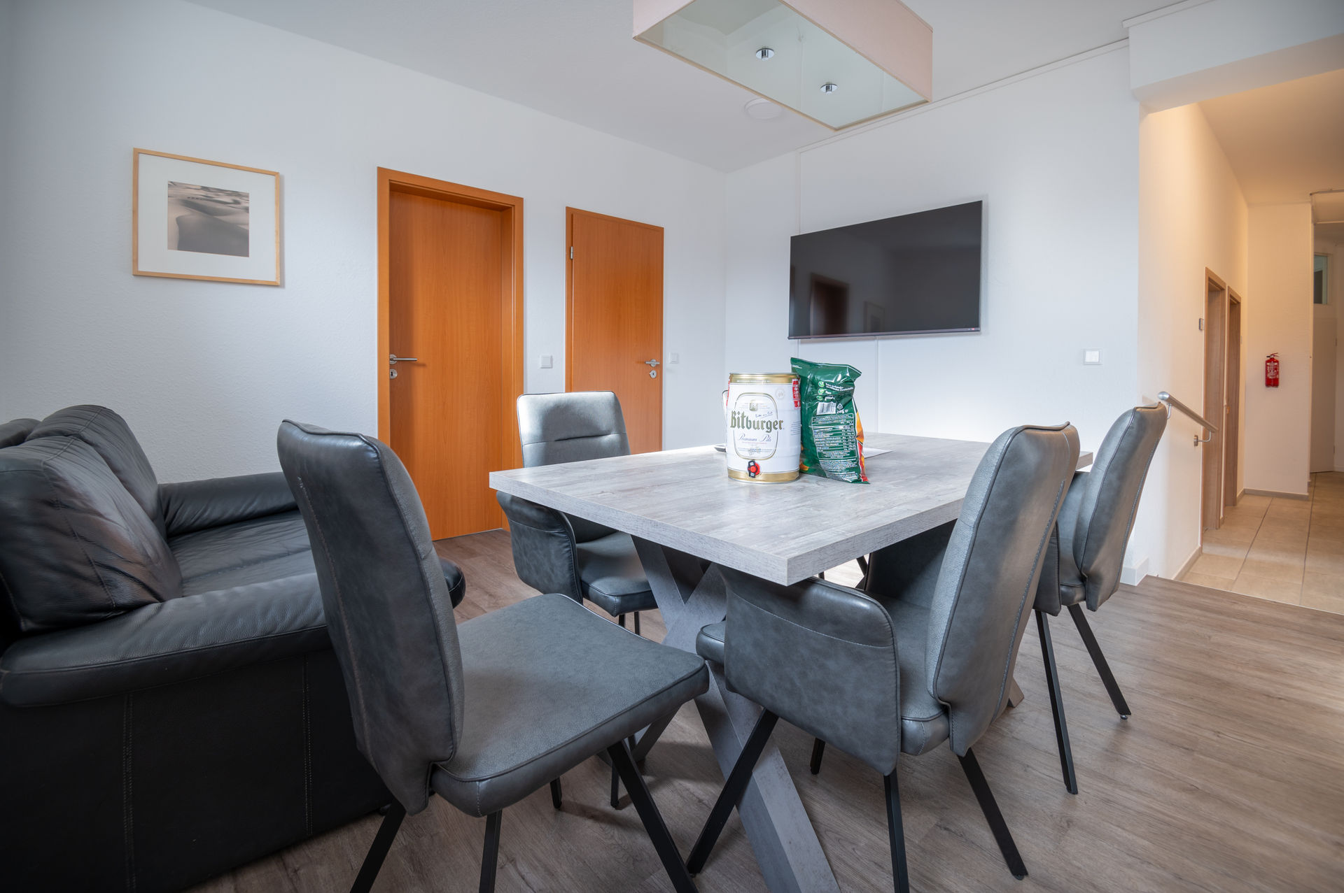 Wohn-/Esszimmer - Wohnung 1